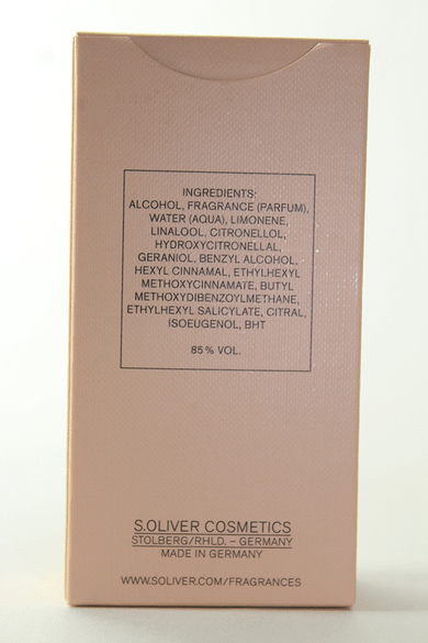 S.Oliver Black Label eau légére Női parfüm  30ml